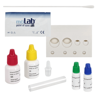 möLab Strep A Schnelltest, 25 Stück | Kassettentest
