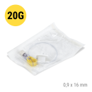 Gripper Portnadeln, 12 Stück | 20G x 16mm