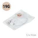Gripper Portnadeln, 12 Stück | 19G x 19mm