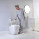 Aquatec 90 Ergo Toilettensitzerh&ouml;hung mit Deckel