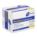 Meditrade BeeSana Mullkompresse, 8-fach | unsteril | 10 x 10 cm, 100 Stück