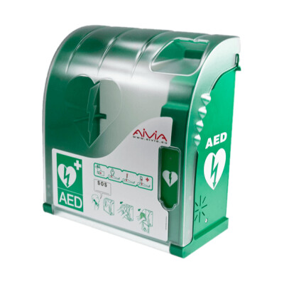 AIVIA 200 W AED-Wandschrank mit Fernüberwachung & Heizung