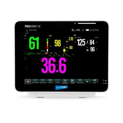 medical Econet PROview 10" Patientenmonitor, mobil