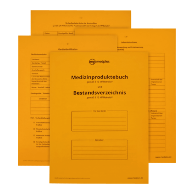 Medizinproduktebuch für Defibrillatoren