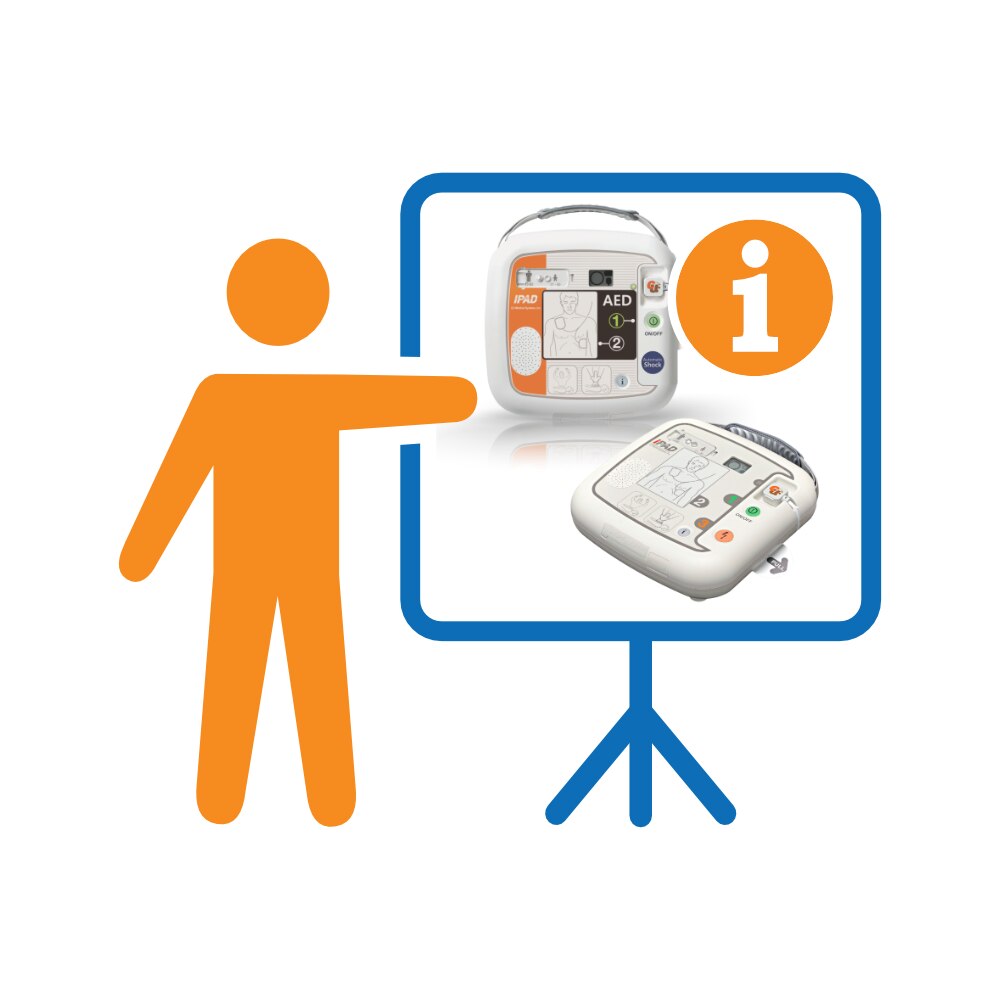 Einweisung für iPad CUSP1 AED CU Medical Systems