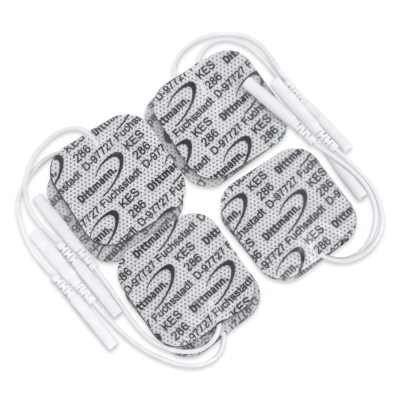Dittmann Klebeelektroden KES 286, 4 x 4 cm, 8 Stück | Kartonverpackung