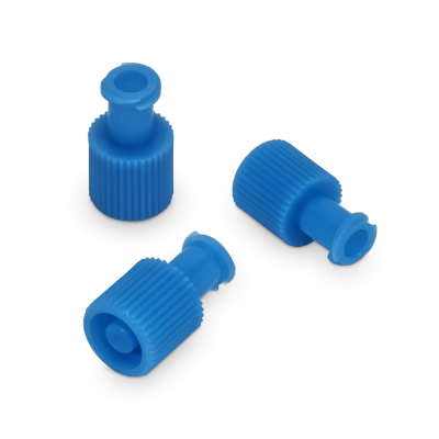 B.Braun Combi Stopper Verschlusskonen, 100 Stück | blau
