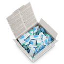 B.Braun Combi Stopper Verschlusskonen, 100 Stück | blau