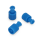 B.Braun Combi Stopper Verschlusskonen, 100 Stück | blau