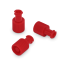 B.Braun Combi Stopper Verschlusskonen, 100 Stück | rot