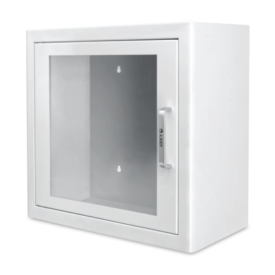 ARKY AED Wandschrank mit Alarm, weiß