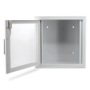 AED Wandschrank mit Alarm, weiß