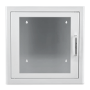 AED Wandschrank mit Alarm, weiß