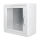 AED Wandschrank mit Alarm, weiß