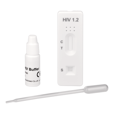 Cleartest HIV 1.2 Kassettenschnelltest, 10 Stück