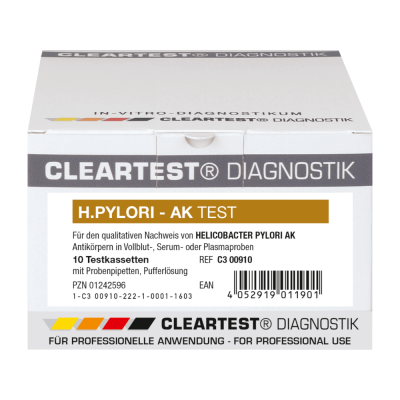 Cleartest Helicobacter Pylori AK Schnelltest