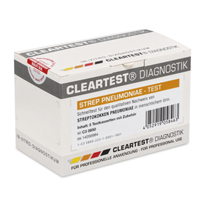 Cleartest Pneumokokken, 5 Stück