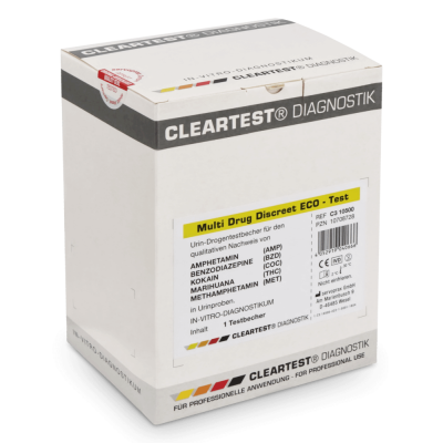 Cleartest Multi Drug Discreet ECO 5-fach | 1 Stück