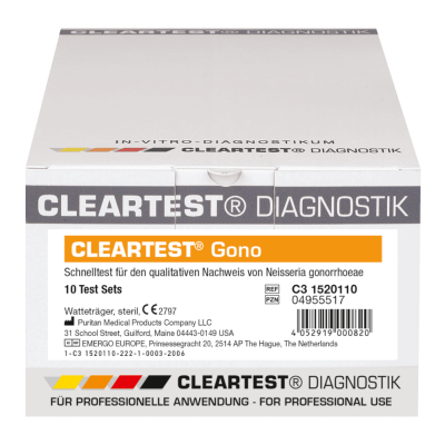 Cleartest Gono Schnelltest | 25 Stück