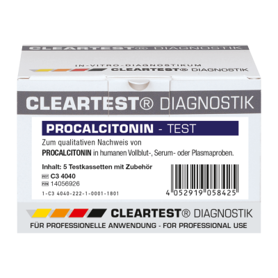 Cleartest Procalcitonin (PCT) | 5 Stück