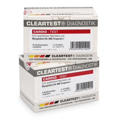 Cleartest Cardio Myoglobin/CK-MB/Trop I