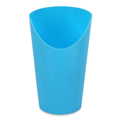 Trinkbecher mit Nasenausschnitt, blau, 250 ml