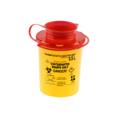 Kanülen-Entsorgungsbox | 0,5 Liter MINI series