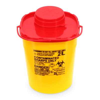 Kanülen-Entsorgungsbox 2,0 Liter P-Serie