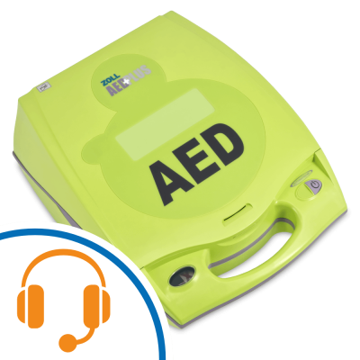 ZOLL AED Plus Vollautomat inkl. Zubehör | Defibrillator vollautomatisch, mit Einweisung