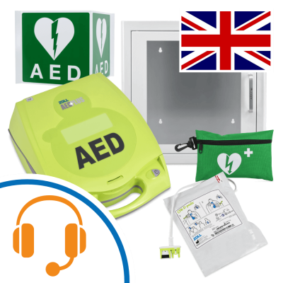 ZOLL AED Plus englisch | halbautomat, Starter-Set, mit Einweisung