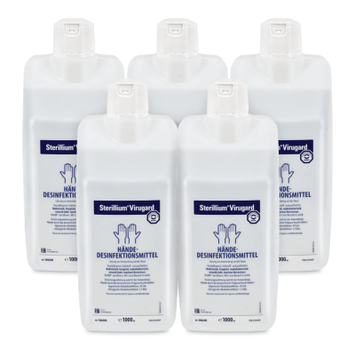 5 x Sterillium Virugard Händedesinfektionsmittel | 1000 ml