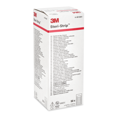 3M Steri-Strip Wundverschlussstreifen | 6 x 75 mm, 50 x 3 Stück