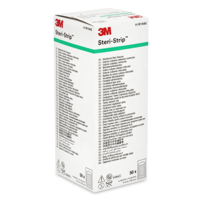 3M Steri-Strip Wundverschlussstreifen | 6 x 38 mm, 50 x 6 Stück
