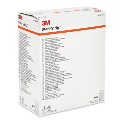 3M Steri-Strip Wundverschlussstreifen | 6 x 100 mm, 50 x 10 Stück