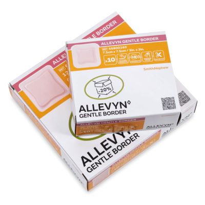 Allevyn Gentle Border Schaumverband | 10 Stück