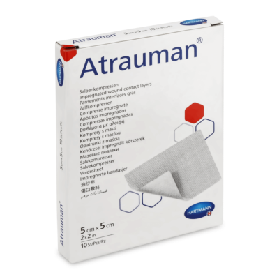 Atrauman Salbenkompressen steril | 5 x 5 cm, 10 Stück