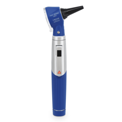HEINE mini 3000 LED Otoskop | Batteriegriff, blau