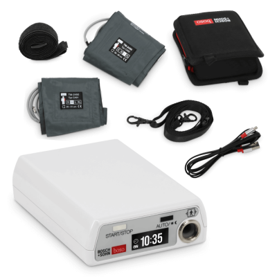 boso TM 2450 24 Std.-Blutdruckmessgerät | Zweitgerät ohne Software, reduziertes Zubehör