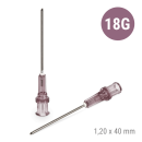 BD Blunt Filter Sicherheitsaufziehkanülen, 100 Stück | 18G 1 1/2, 1,2 x 40 mm, flieder