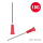 BD Blunt Fill Sicherheitsaufziehkanülen, 100 Stück | 18G 1 1/2, 1,2 x 40 mm, rot