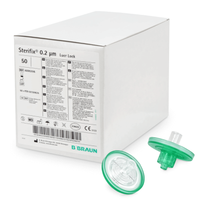50 x Sterifix Injektionsfilter 0,2 µm Luer-Lock