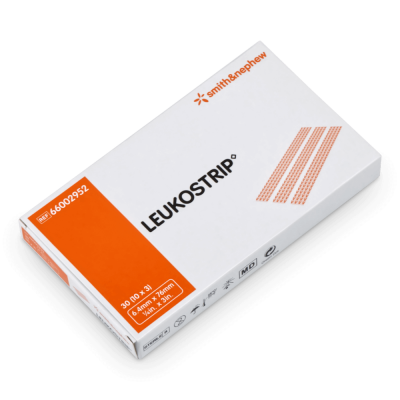 LEUKOSTRIP Wundnahtstreifen | 6,4 x 76 mm, 30 Stück