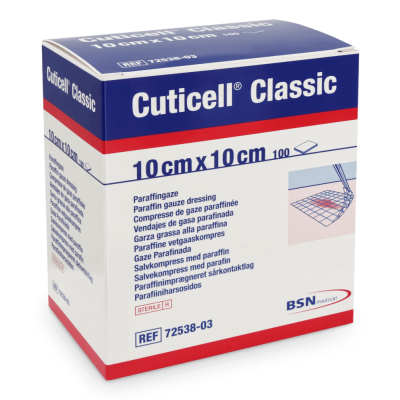 Cuticell Classic Wundgaze | 10 x 10 cm, 100 Stück