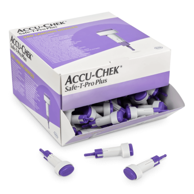 Accu-Chek Safe-T-Pro Plus Einmalstechhilfen, steril, 200 Stück