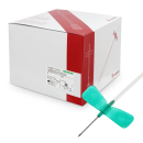 Sarstedt Multifly-Kanüle mit Schlauch und Multi-Adapter, 120 Stück | 21G, 0,8 x 19, 80 mm, grün
