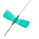 Sarstedt Multifly-Kanüle mit Schlauch und Multi-Adapter, 120 Stück | 21G, 0,8 x 19, 200 mm, grün