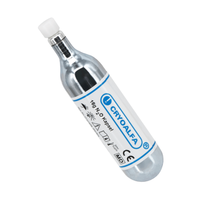 Nachfüllpatrone für Cryoalfa LUX und SUPER, 16 g