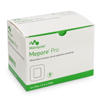 Mepore Pro steril Pflaster | 6 x 7 cm, 60 Stück