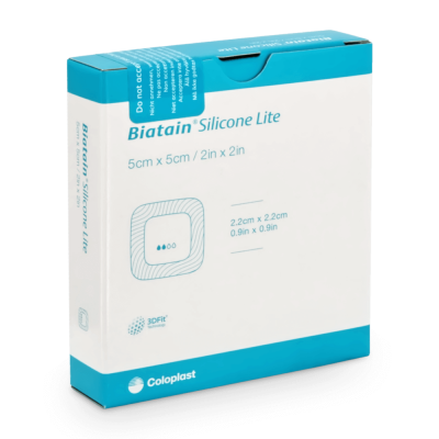 Biatain Silicone Lite | 5 x 5 cm, 5 Stück