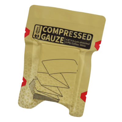 Rhino Rescue sterile komprimierte Gaze, 11,5 cm x 3,75 m